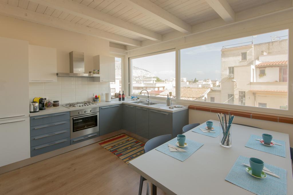 Apartamento La Terrazza Del Baglio Mondello Exterior foto
